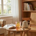 detail 05 by 9309c elsjoy acrylic dot textured tumbler cup 210ml pink std afternoon tea scene