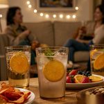 detail 06 by 8016 elsjoy acrylic frosted tumbler cup 350ml tea std friends gathering scene