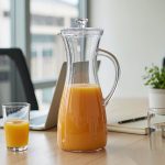 detail 06 by 9310a elsjoy acrylic juice pitcher 1600ml trans std office meeting scene