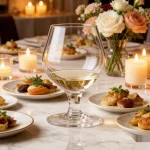main BY 9912D elsjoy acrylic brandy snifter 300ml clear transparent glass dining table scene 7