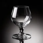 main BY 9912D elsjoy acrylic brandy snifter 300ml clear transparent glass rim base details 5