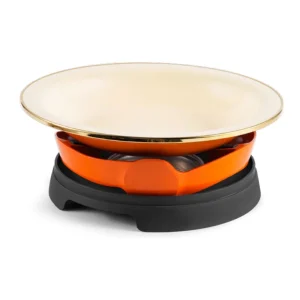 Bawang Gold-Rim Deep Plate Set — image 1, wholesale hotel, restaurant and catering supply