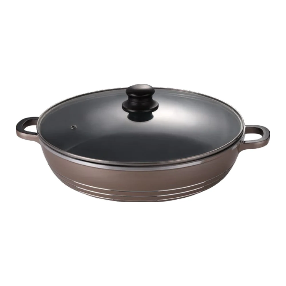 WMJ-02-A Crystal-Lacquer Shallow Soup Pot — image 1, wholesale hotel, restaurant and catering supply