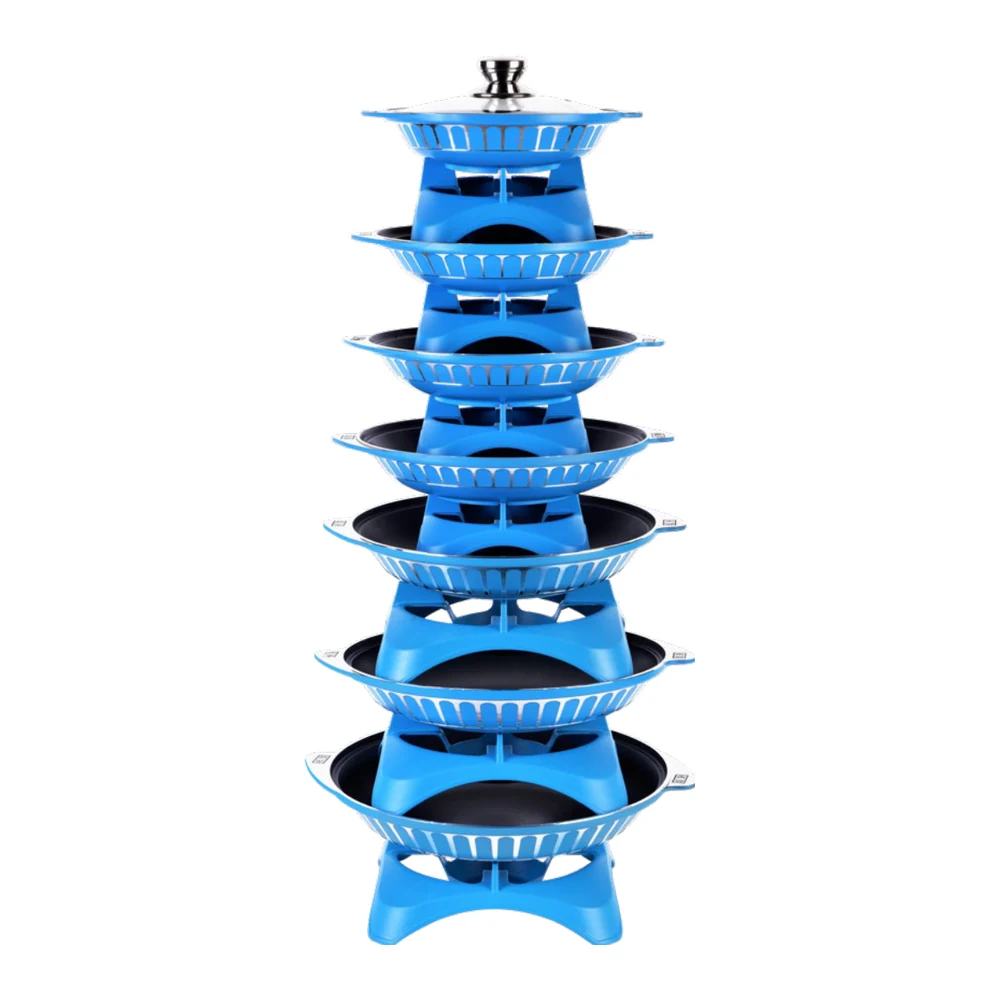WMJ-10 Chuancheng Casserole Set, Sky Blue — image 1, wholesale hotel, restaurant and catering supply