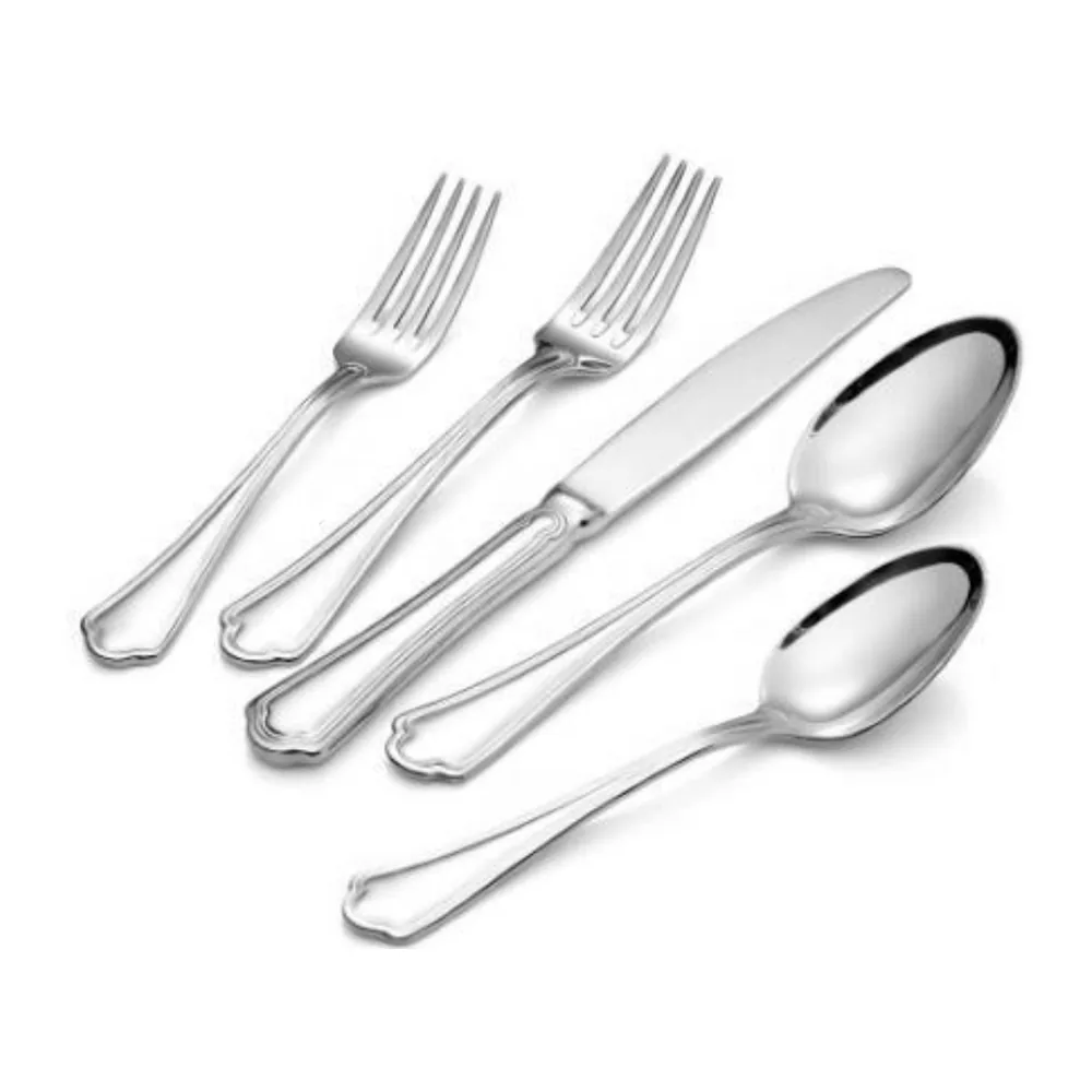 YR-FT004 5-Piece Stainless Steel Cutlery Set - image 1, wholesale hotel, restaurant and catering supply