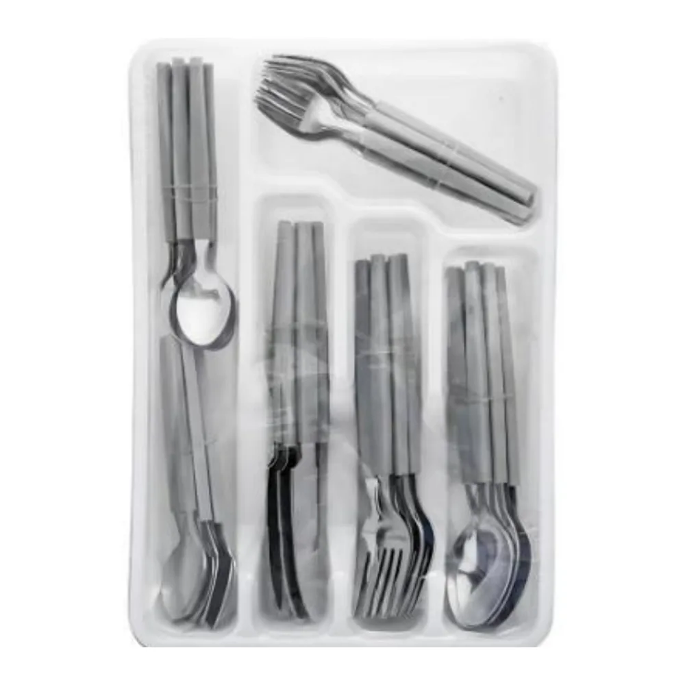 YR-FT048 32-Piece Stainless Steel Cutlery Set - image 1, wholesale hotel, restaurant and catering supply