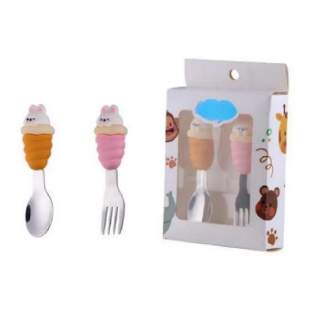 YR-FT101 2-Piece Kids’ Cutlery Set - image 1, wholesale hotel, restaurant and catering supply