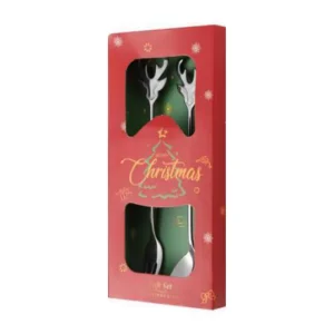 YR-FT104 2-Piece Christmas Cutlery Gift Set - image 1, wholesale hotel, restaurant and catering supply