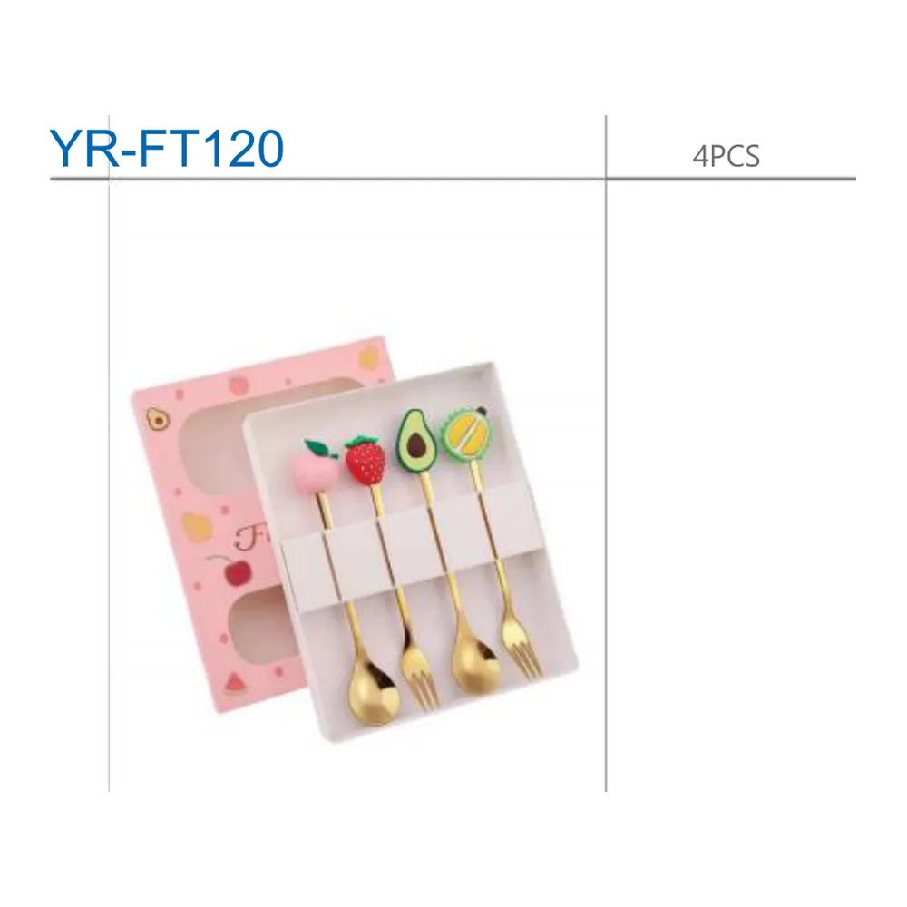 YR-FT122 4-Piece Stainless Steel Cutlery Gift Set - image 1, wholesale hotel, restaurant and catering supply