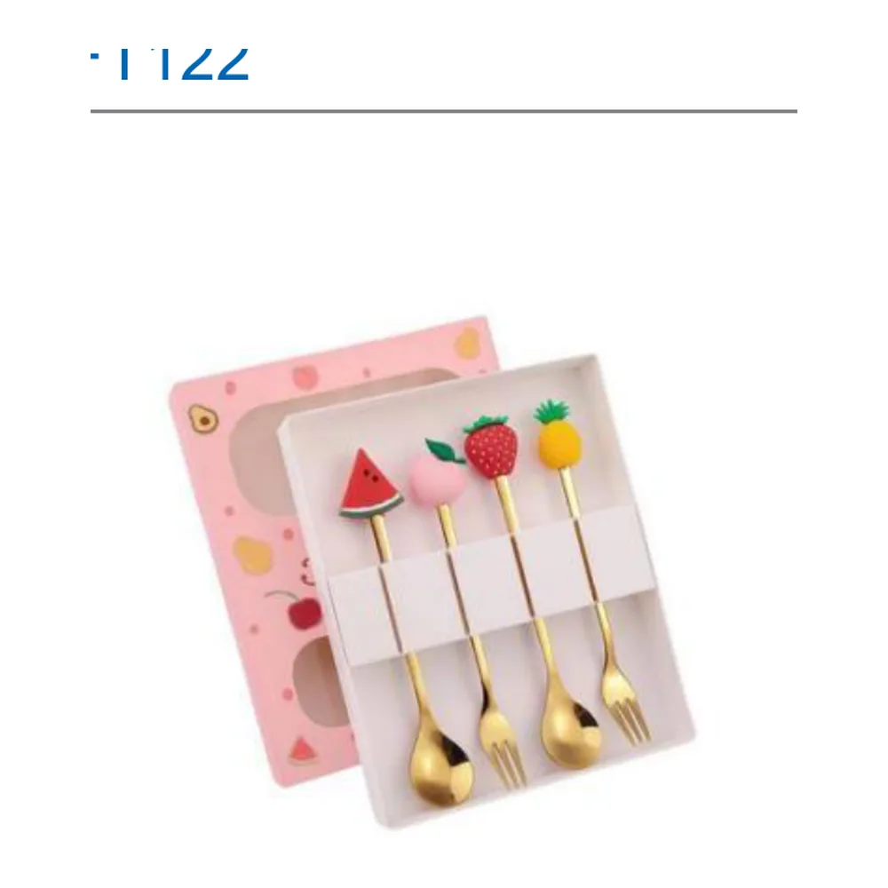 YR-FT124 4-Piece Stainless Steel Cutlery Gift Set - image 1, wholesale hotel, restaurant and catering supply