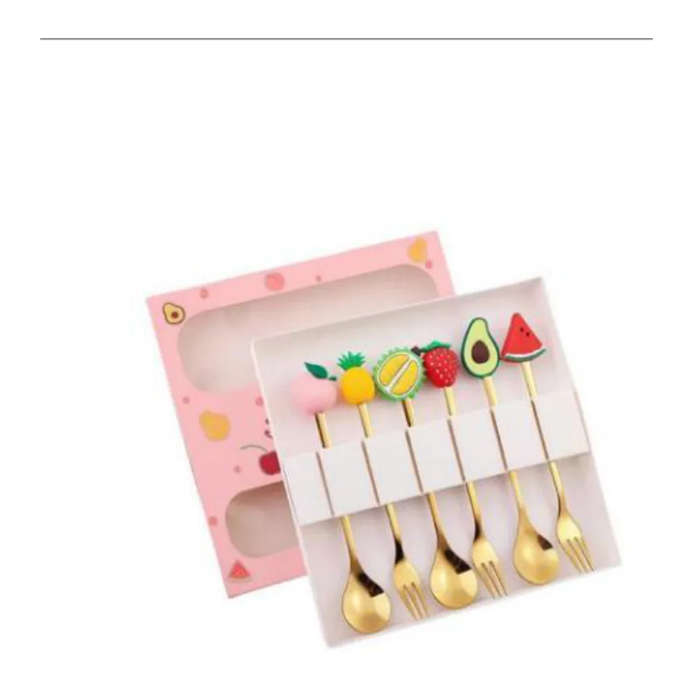 YR-FT128 6-Piece Stainless Steel Cutlery Gift Set - image 1, wholesale hotel, restaurant and catering supply