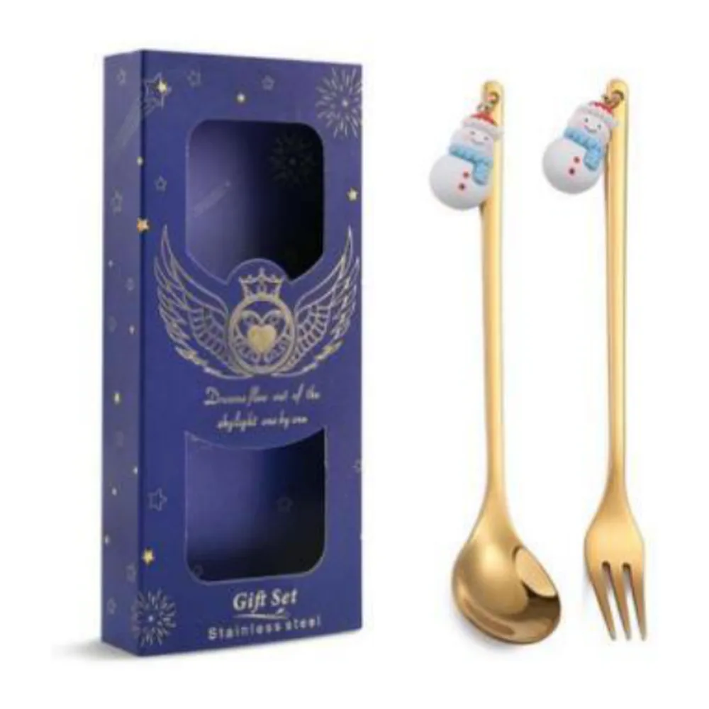 YR-FT162 4-Piece Christmas Cutlery Gift Set - image 1, wholesale hotel, restaurant and catering supply