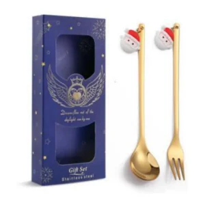 YR-FT163 4-Piece Christmas Cutlery Gift Set - image 1, wholesale hotel, restaurant and catering supply