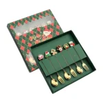 YR-FT164 6-Piece Christmas Cutlery Gift Set - image 2, wholesale hotel, restaurant and catering supply