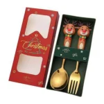 YR-FT167 6-Piece Christmas Cutlery Gift Set - image 2, wholesale hotel, restaurant and catering supply